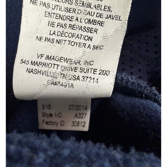 Milwaukee Brewers Majestic Hoodie Sweatshirt Navy Blue MLB Size Large - Picture 4 of 7